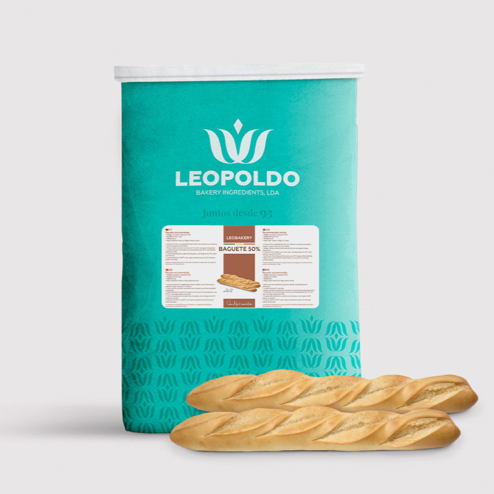 LEOBAKERY BAGUETE 50% 15KG
