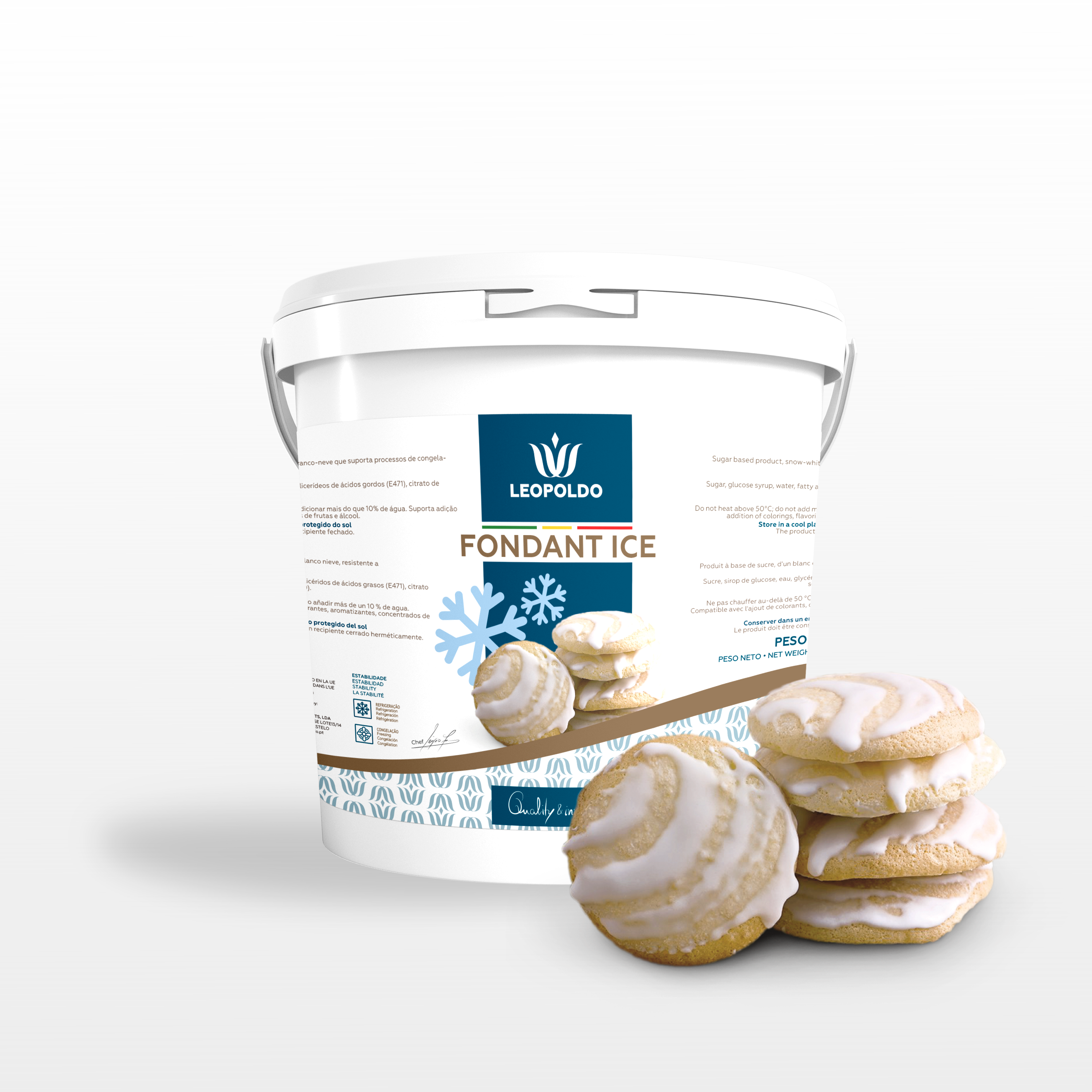 LEOPASTRY FONDANT ICE 14KG