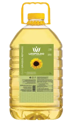 OLEO GIRASSOL REFINADO LEOPOLDO (3X5LT) 15LT