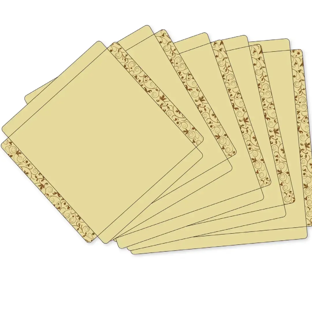 BASE OURO ELEGANCE 4 ALAS 24.5X24.5X2CM 100UNI