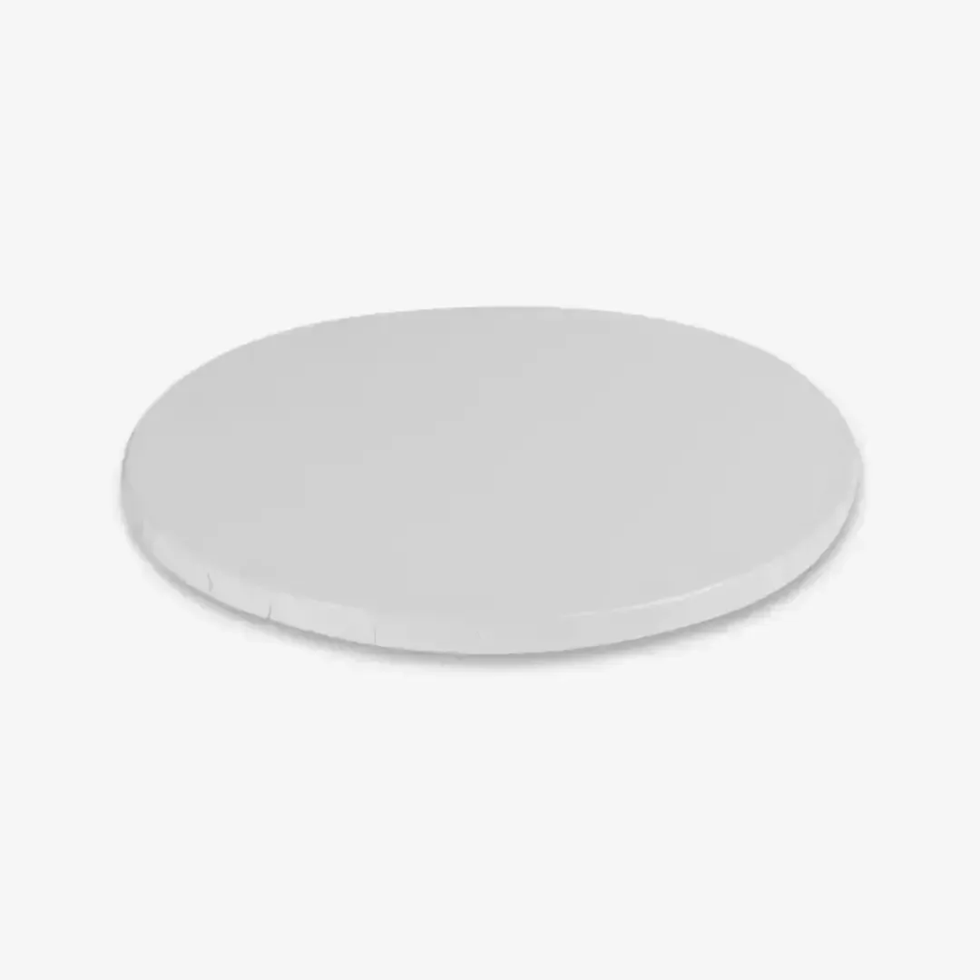 30617G - BASE GROSSA BRANCA Ø25CM 10UNI