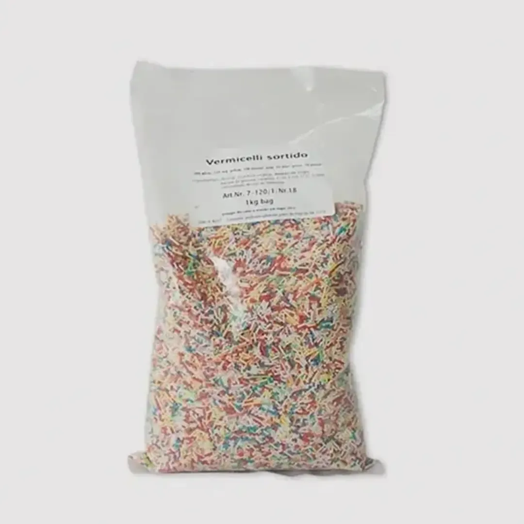 VERMICELLI COLORIDO (GRANULADO) 1KG