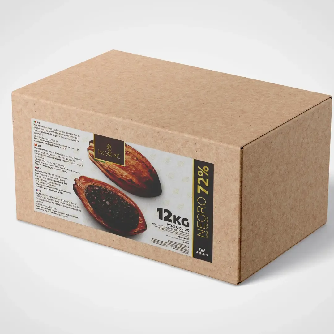 IXCACAU NEGRO 72% 12KG