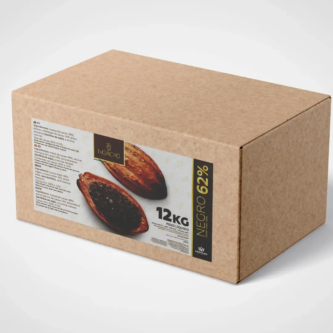 IXCACAU NEGRO 62% 12KG