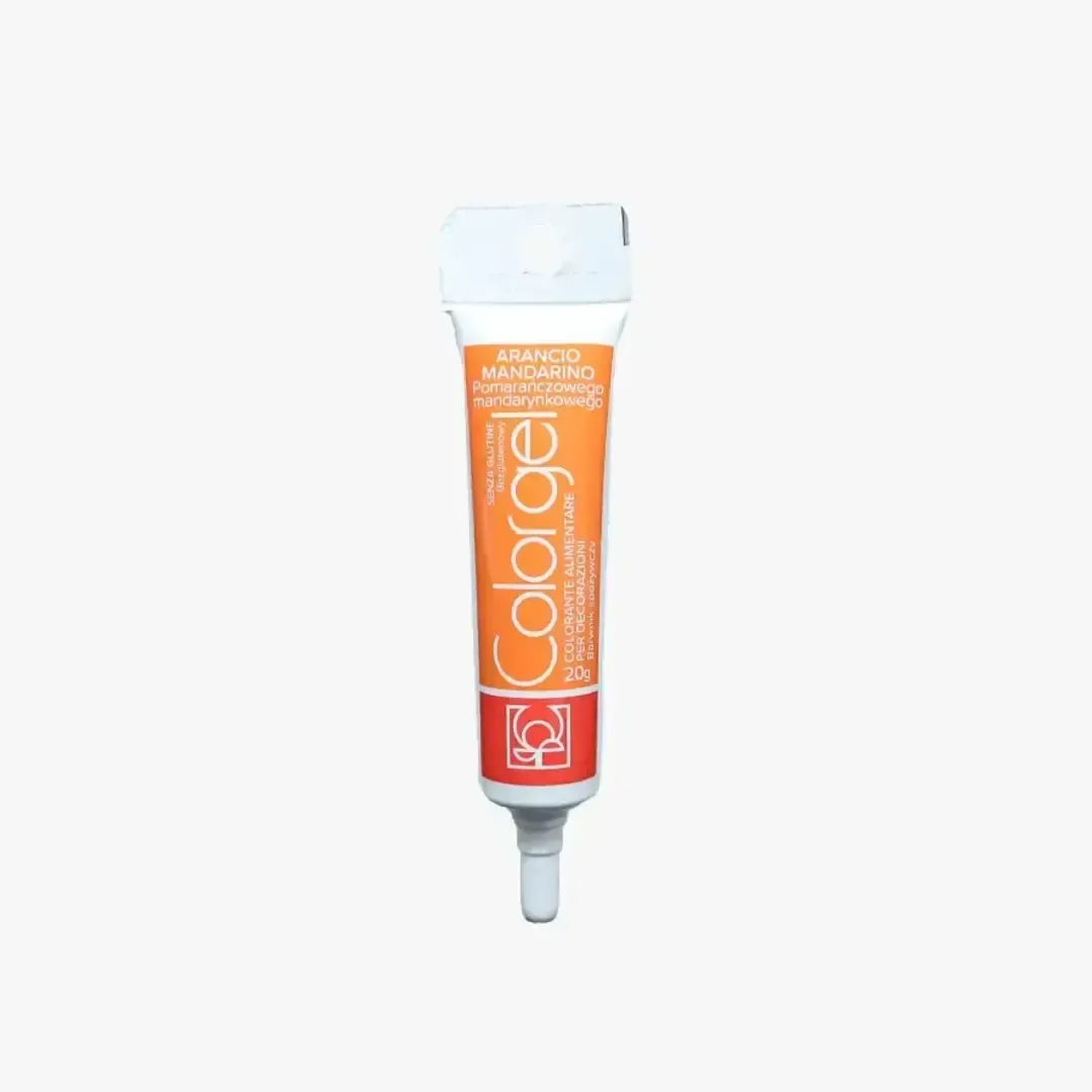 CORANTE EM GEL COR DE LARANJA 20GR