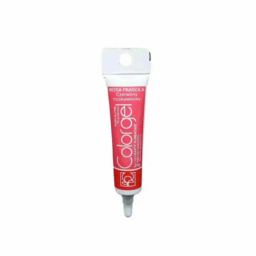 CORANTE EM GEL COR DE ROSA FRAGOLA 20GR