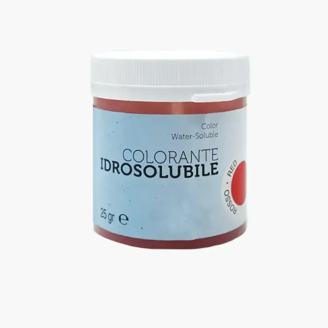 CORANTE EM PÓ HIDROSSOLUVEL VERMELHO 25GR