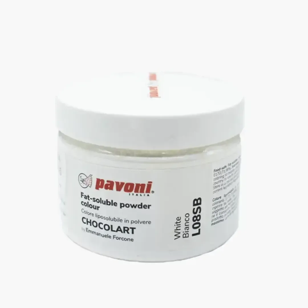 CORANTE EM PO LIPOSSOLUVEL BRANCO 40GR
