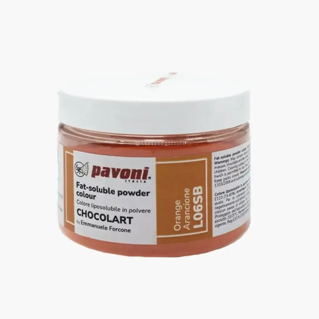 CORANTE EM PO LIPOSSOLUVEL COR DE LARANJA 40GR