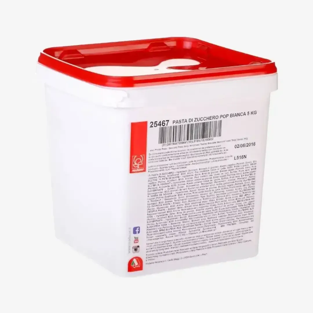 PASTA DE ACUCAR POP BRANCO 5KG