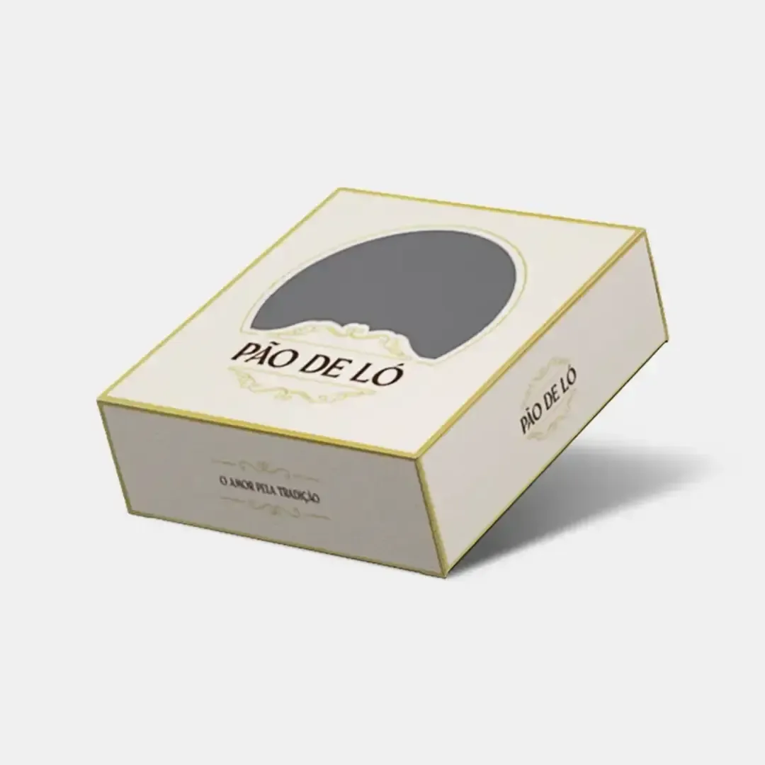 CAIXA PÃO DE LÓ CARTDECOR 2023 33X33X12 50UN