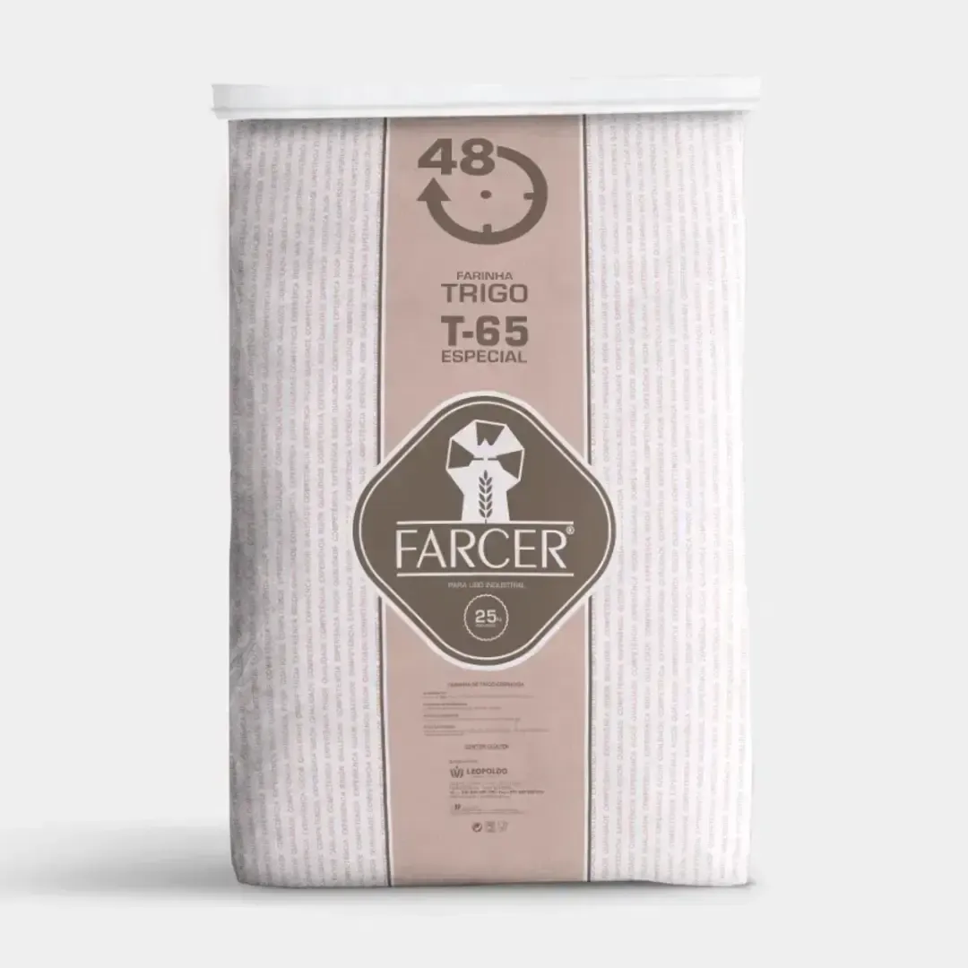 FARINHA DE TRIGO "FARCER" T65 "48 HORAS" 25KG