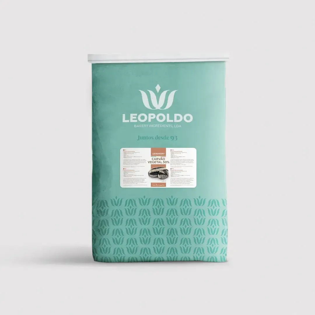 LEOBAKERY CARVÃO VEGETAL 50% 15KG