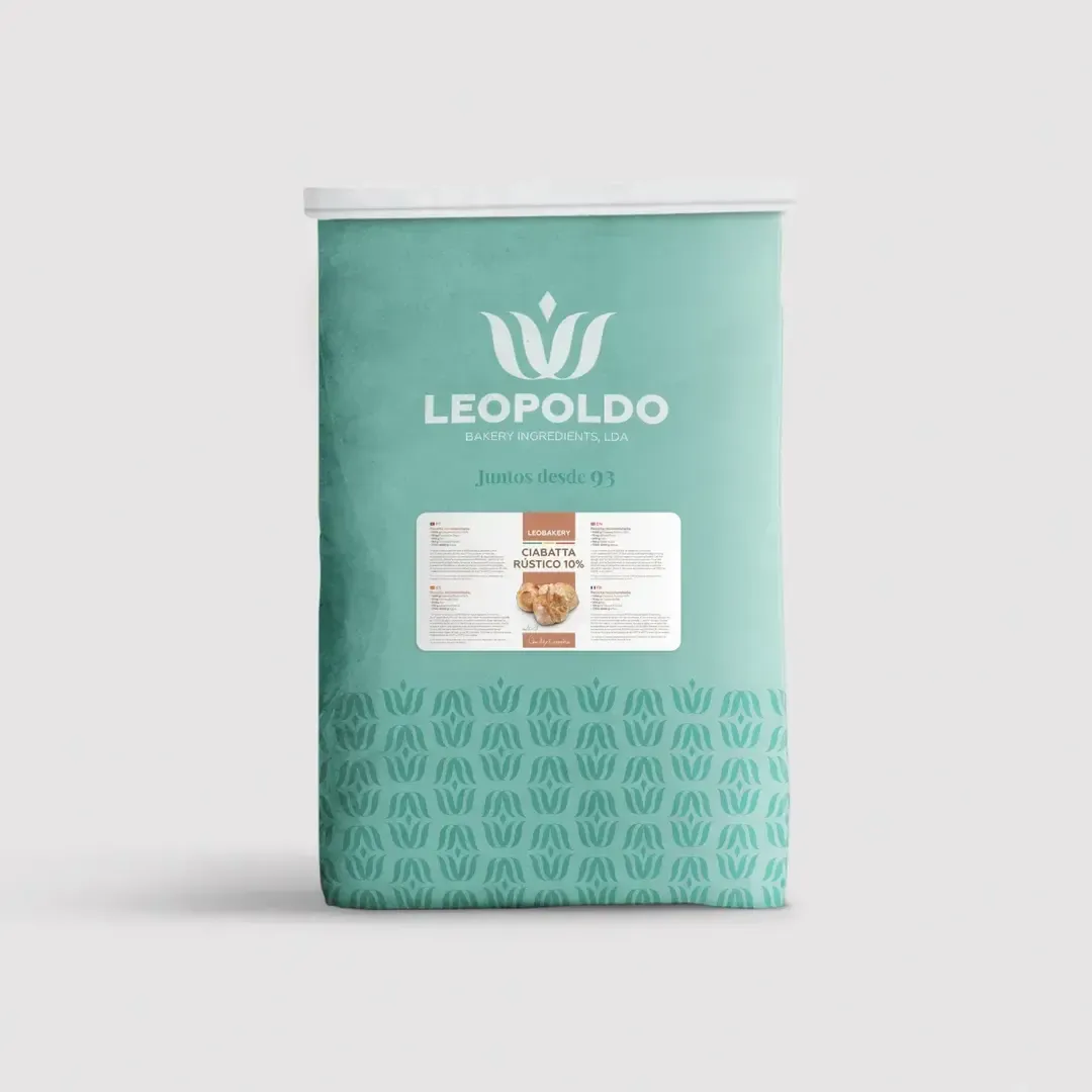 LEOBAKERY CIABATTA RUSTIC 10% 15KG