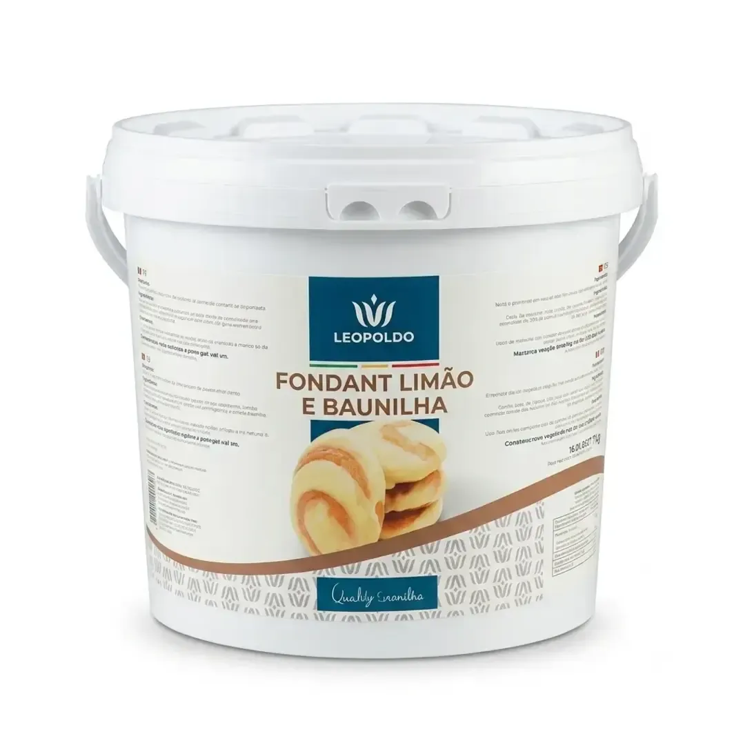 LEOPASTRY FONDANT LIMÃO E BAUNILHA 7KG