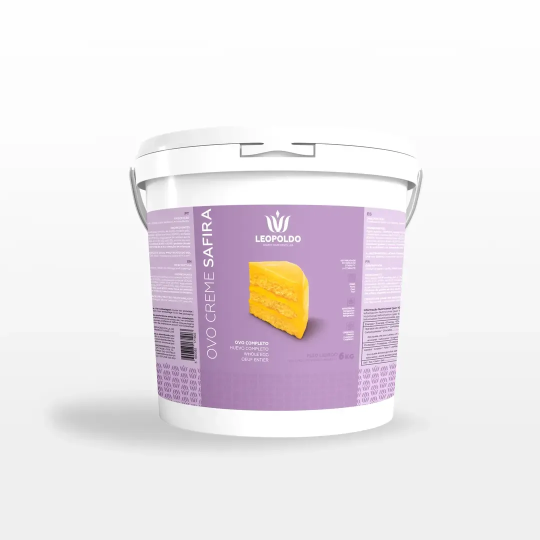 LEOPASTRY OVO CREME SAFIRA 6KG