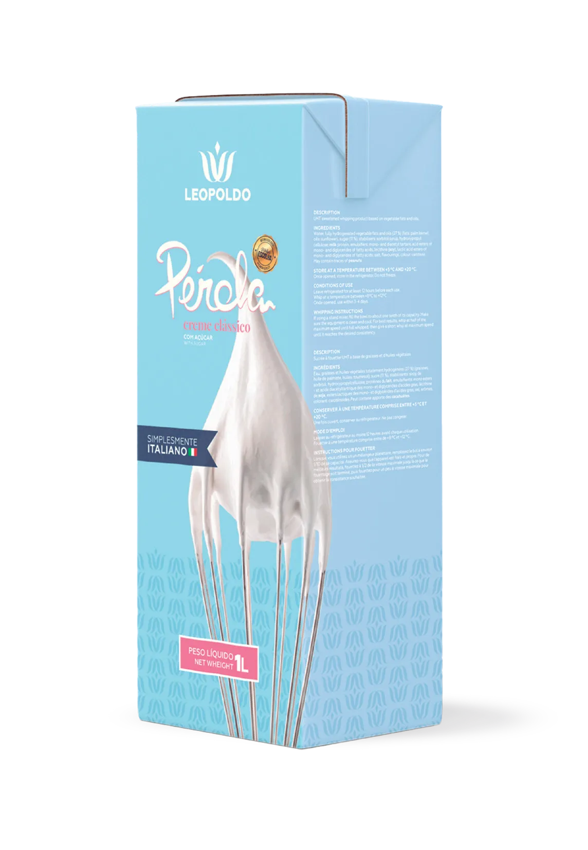 PÉROLA CREME CLÁSSICO C/AÇÚCAR BOX 10LT