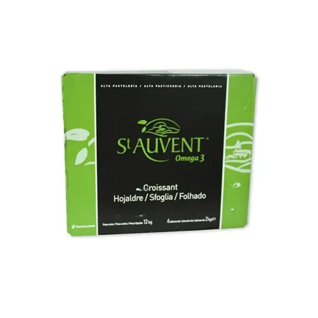 MARGARINA SAUVENT OMEGA3 FOLHADO & CROISSANT 6X2KG